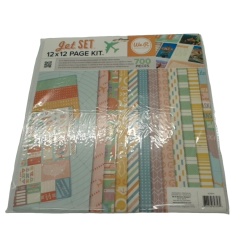 Scrapbook Page Kit 12 x 12" Jet Set"