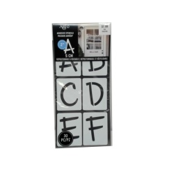 Adhesive Stencils 2 Fun Font 30pcs."