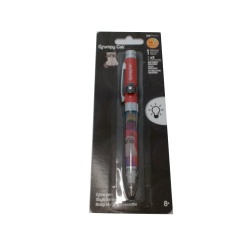 Glow Pen Ballpoint Black Ink Licensed Assorted - each sold individually
