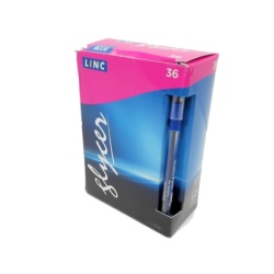 Smooth Ball Pen Blue Ink 36pk. Linc (or $0.29ea)