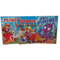 Colouring Book Assorted - each sold individually