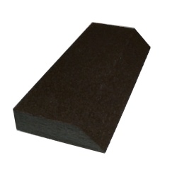 Sanding Sponge 3.5x8"x1" Fine Grit Single Angle"