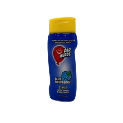 Body Wash Bubble Bath Blue Raspberry 414ml Air Heads