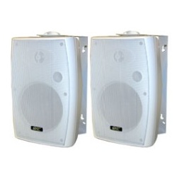 Speakers Indoor/outdoor 5 inch 2 way 100W white pair