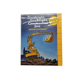 Goodnight, Goodnight, Construction Site w/Growth Chart Glows In The Dark