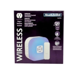 Wireless Illuminated Doorbell With Button Heath Zenith
