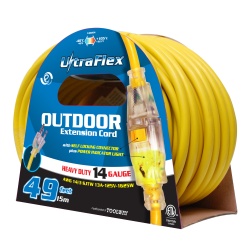 Extension Cord Outdoor 10m 33' 14/3 SJTW UltraFlex