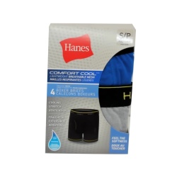 Boxer Briefs Boy's 4pk. Small Tagless Comfort Cool Hanes