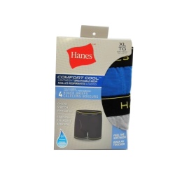 Boxer Briefs Boy's 4pk. XL Boys Tagless Comfort Cool Hanes