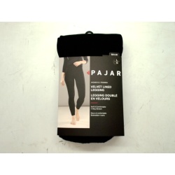 Velvet Lined Leggings Black Ass't Sizes Pajar