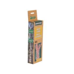 iECO 8 RED & WHITE PAPER STRAW 50/BOX"