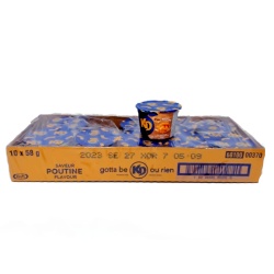 Kraft Dinner Poutine Flavour Microwavable Cup 58g.