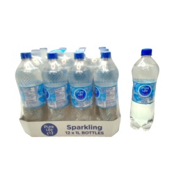 Sparkling Water Original 12 x 1L Pure Life (or $0.99/bottle)