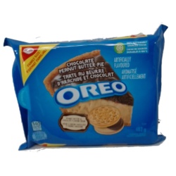 Oreo Chocolate Peanut Butter Pie Cookies 482g.