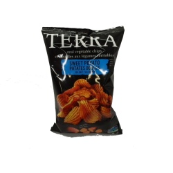 Real Vegetable Chips Sweet Potato Sea Salt 141g. Terra