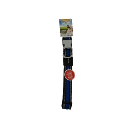 Dog Collar Large 18 - 26" Reflective Edge Ass't Colours Ruffin' It"