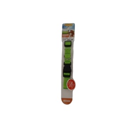 Dog Collar Medium 14 - 20" Reflective Ruffin' It Ass't Colours"