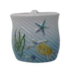Toothbrush Holder Watercolor Ocean