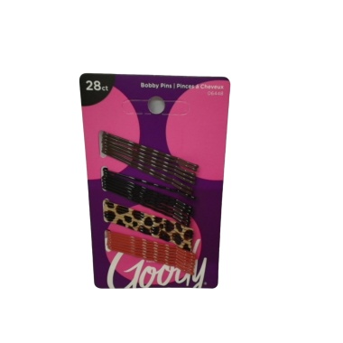 Bobby Pins 28pk. Animal Print Ass't Goody