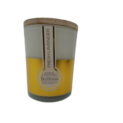 Soy Blend Scented Candle 16oz. Fresh Lavender Belluna