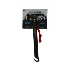 Hammer w/Tent Peg Remover 13oz. 12 Length Aluminum Handle"