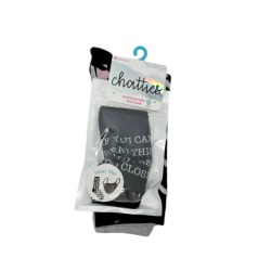 Socks w/Face Mask 4pc. Set Chatties Assorted - each sold individually