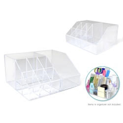 Craft Storage 6.7x5x3.2 inch Desktop Organizer 8-slot Multi-Level