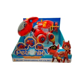 Deluxe Transforming Pup-e & Matt Petronix Defenders