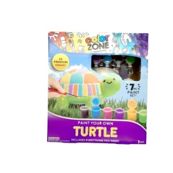 Paint Your Own Turtle 7pc. Paint Set Color Zone