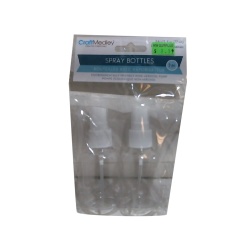 Plastic Bottles 2.6oz.Pump-spray,Refillable Screw top 2pk.