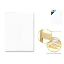 Stretch Artist Canvas: Rect. 18x24" Primed Back-Stapled"