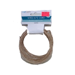 Wired Jute Cord  6 Ply