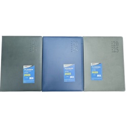 2025 8 X 10Leather Look Planner"