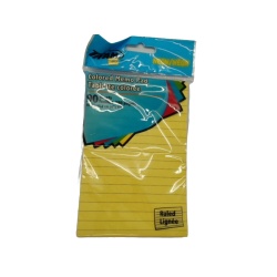 Memo Pad Coloured 90 Sheets 6x4""