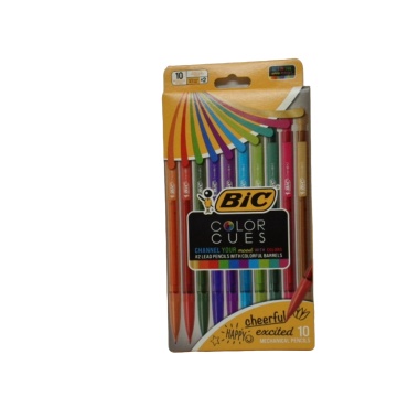 Mechanical Pencils 10pk. 0.7mm #2 Color Cues Bic