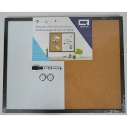 Quartet 16x20 Inch Magnetic Combination Board