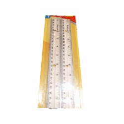 Rulers 2Pk. 30cm./12 Wood with Metal Edge"