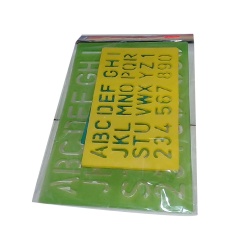 Stencil Set 3Pk Assorted Sizes