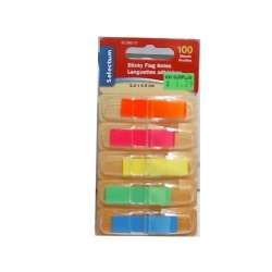 Sticky Flags Assorted Colours 20 sheets/each colour