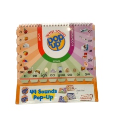 Book Vowel Sounds Pop Up 44 Sounds Junior Learning