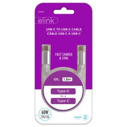 Cable - USB Type-C® to Type-C 6ft