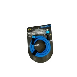 cable USB 3.3 foot 1m Type-C® to Lighning™fast charging