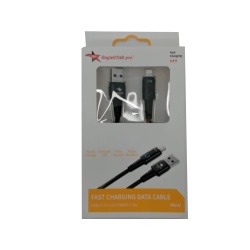 USB-A to Lightning™ 12W 2.4A 6 foot fast charging cable