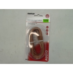 Clear Speaker Wire 22g - 25ft