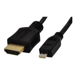 HDMI - Micro HDMI Cable M/M 10FT  connects camera/camcorder HDMI port to display on screens