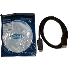 Cable - Displayport to HDMI 4Kx2K 6 foot - Connects PC/Laptop to monitor