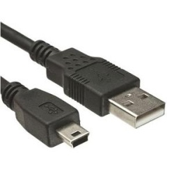 Cable - Mini USB 1 Foot PC, Laptop, Car Dash Cam, Digital Camera