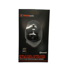 Wireless Bluetooth Mouse 6-Button Blackweb