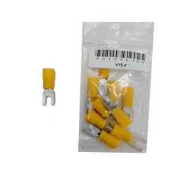 Terminal Insulated Fork Type Stud Size 8 bag of 10