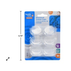 electrical outlet caps 6 piece Tootsie Baby
